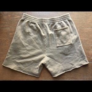 yeezy sweat shorts